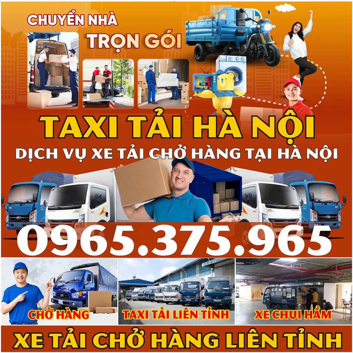 Taxi Tải 5 Tạ Hà Nội – Xe Nhỏ Gọn, Vào Ngõ Linh Hoạt