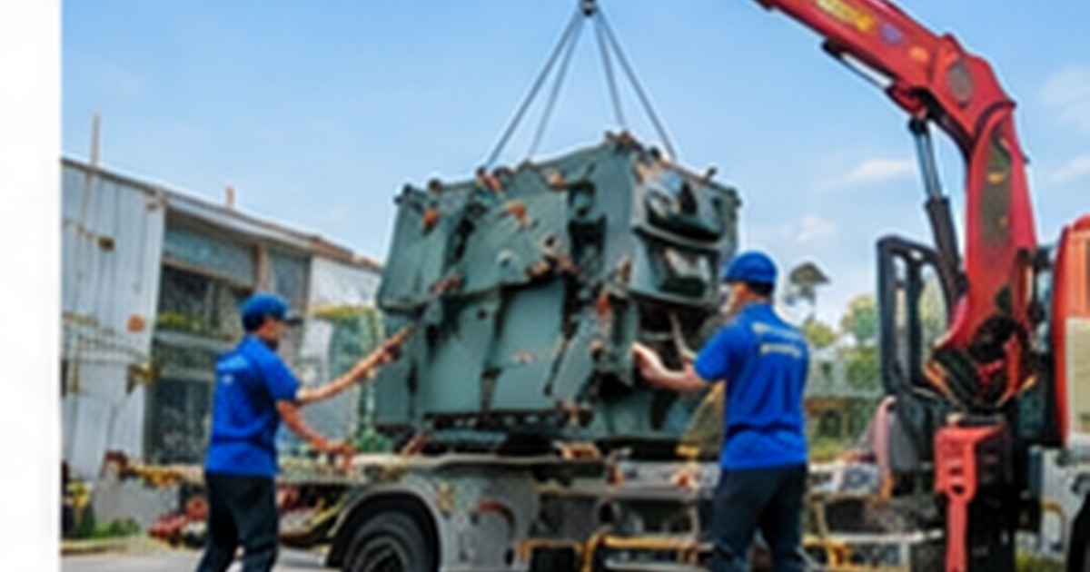 Chuyển Kho Xưởng Hà Nội Có Máy Móc Nặng: Khi Nào Cần Thiết Bị Nâng Hạ?